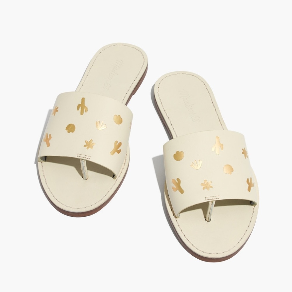 NWT Madewell The Boardwalk Post Slide Sandal 8.5